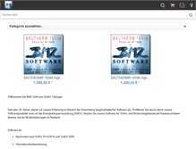 Tablet Screenshot of bmz-shop.de